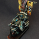 Illustration for article titled Magnificent Giger-inspired scenic base for a Warhammer 40k Space Marine army